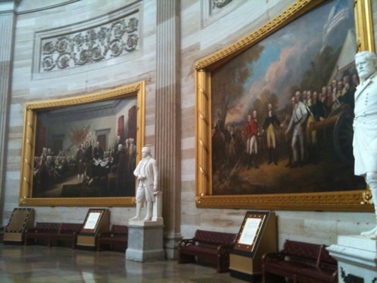 Inside the Capitol Building